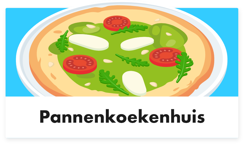 Pannenkoeken - Tabletmenukaart - Digitale menukaart